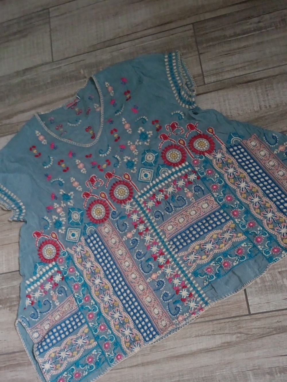 JOHNNY WAS..MADHURI TUNIC..LARGE